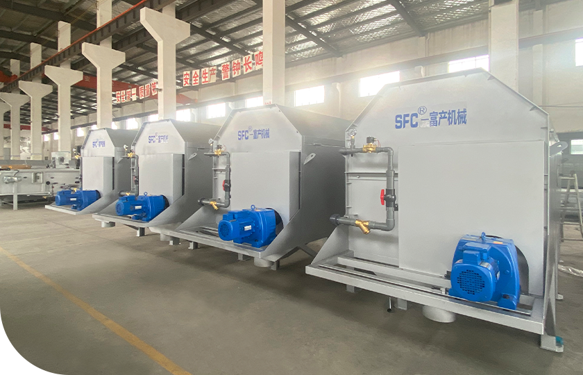 Equipamento de espessamento de lodo